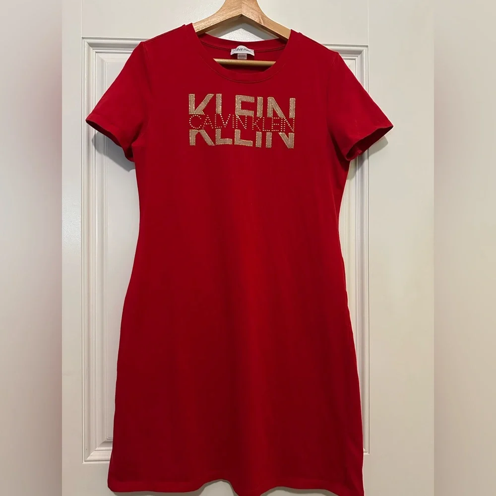 Calvin Klein T-Shirt Dress - Size Medium - Picture 1 of 4